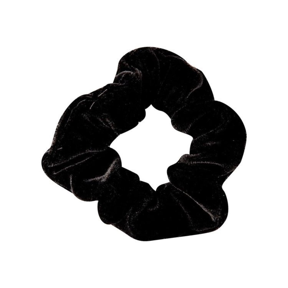 black velvet scrunchie :)